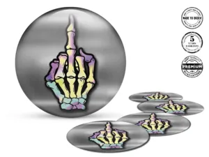 Hub Cap Sticker Edition Dome Logo Style